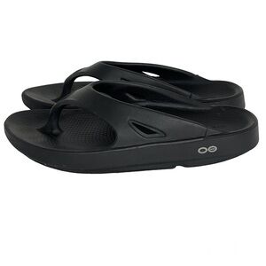 Oofos OOriginal Sandals Flip Flop Thongs Black Size Women’s Size 7 EU 38